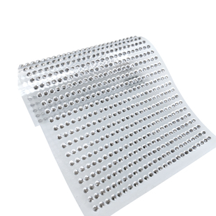 专业黑池盘发亮钻拉丁舞头饰钻国标摩登舞比赛演出自粘钻贴条发饰