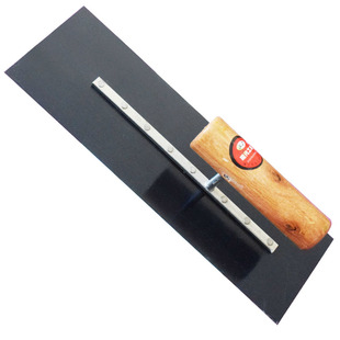 水泥自流平镘刀环氧地坪推刀锯齿平口锰钢刮刀抹刀批刀地坪漆工具