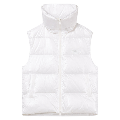 MissSixty立领亮面鹅绒羽绒背心