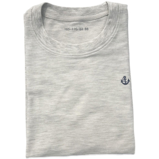 正品夏季潜艇长航服抗菌服男短袖T恤套装健身透气跑步训练服棉麻