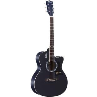 威伯初学者民谣吉他男生女生专用新手入门练习正品单板木吉它乐器