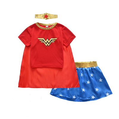 女童神奇女侠套装WonderWoman