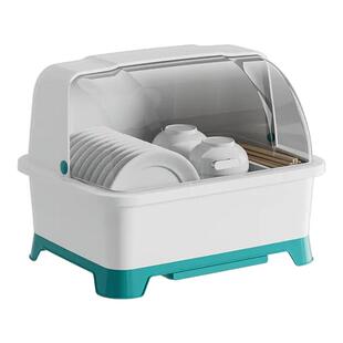 厨房沥水碗柜带盖放碗箱装碗碟盘餐具家用碗架置物架子碗筷收纳盒