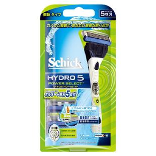 舒适水次元5变速电动剃须刀刮毛刀柄刀头刀片套装 日本制原装进口