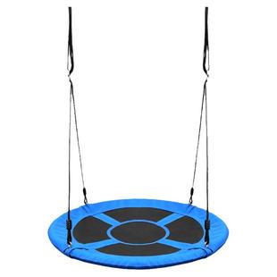 儿童吊床户外秋千游乐设备多人互动秋千室外庭院牛津布圆形树秋千