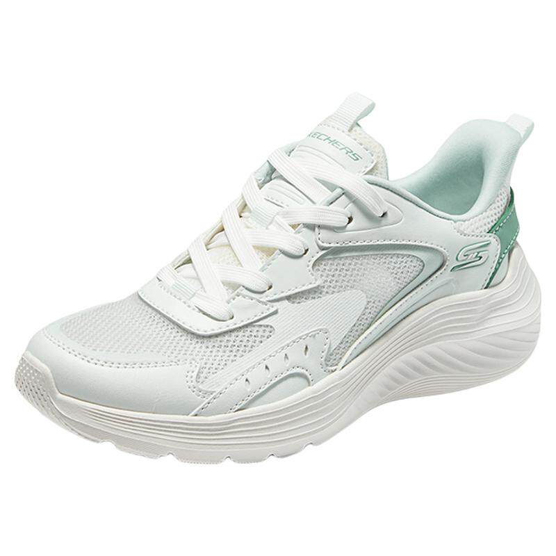 Skechers斯凯奇女鞋秋透气舒适软底运动休闲鞋小白鞋软底舒适透气