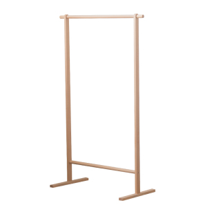 实木卧室落地挂衣架省空间次净衣架室内收纳衣帽架服装店衣服架子