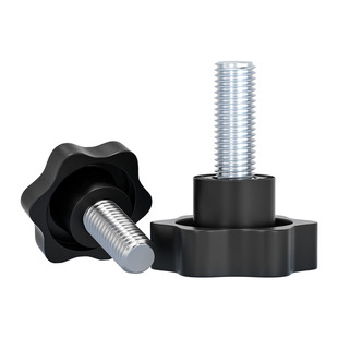 304不锈钢梅花手柄螺丝星形把手胶木手拧螺栓六星旋钮头M4M5M6M8