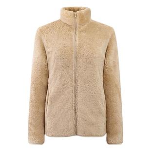 优质女装摇粒绒外套2025冬季新款加厚长绒抓保暖珊瑚绒短款上衣