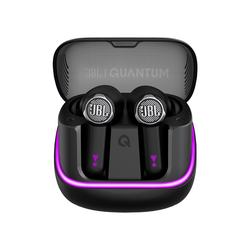 JBL QUANTUM BEAM蓝牙耳机主动降噪入耳式真无线游戏电竞量子风暴