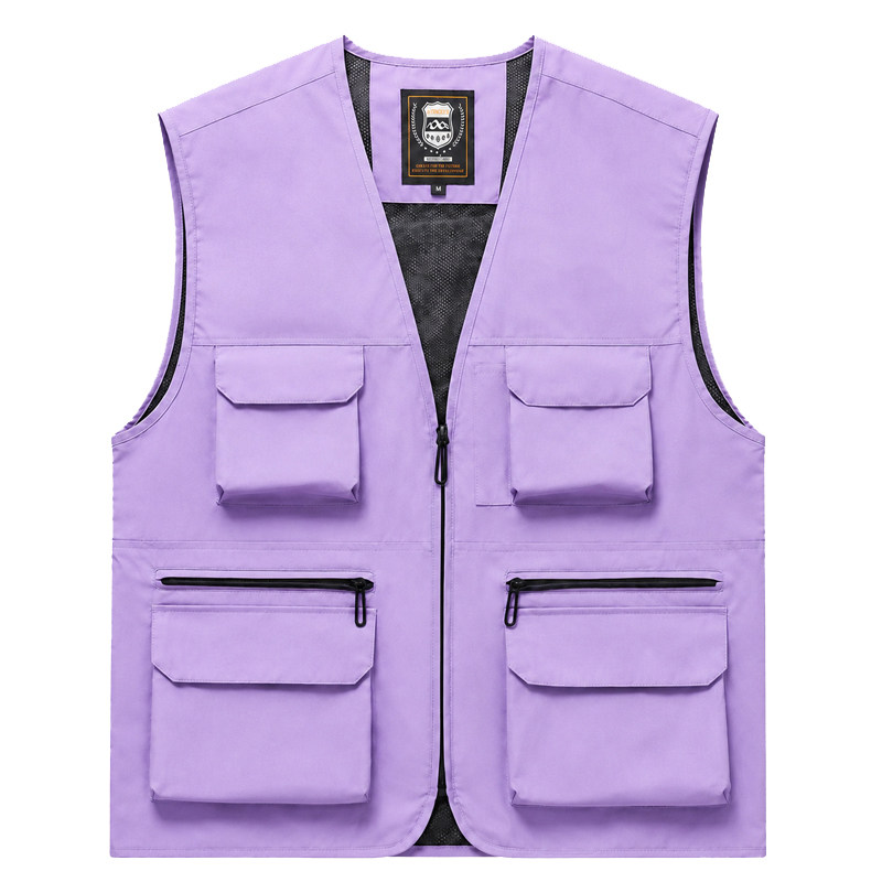 马甲工作服定制印字logo背心