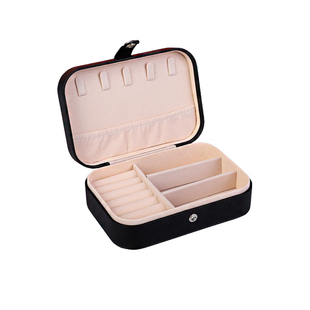 首饰盒收纳盒大容量便携升级款项链盒耳饰盒戒指耳环饰品胸针盒子