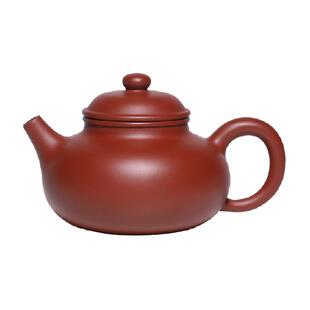 金镶玉大红袍紫砂壶手工传统技艺精髓出水利落壶型周正敦厚容天壶