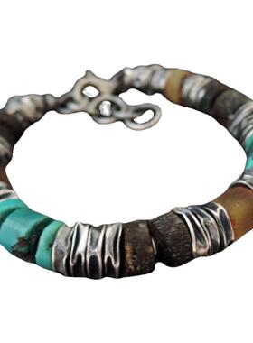 波兰纯银原始琥珀纯银手链琥珀