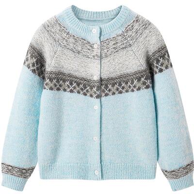 太平鸟女童秋冬费尔岛毛衣