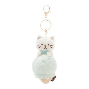 HAPiNS猫咪书包挂件毛绒公仔猫猫钥匙扣女精致小猫包包挂饰