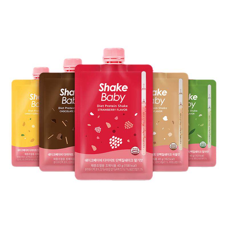 ShakeBaby炫可饱贝韩国身材管理进口代餐奶昔饱腹高蛋白抗饿营养