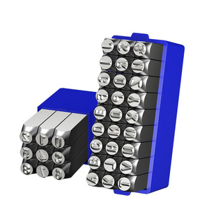 字模钢印高硬度合金字母数字钢冲打号工具符号英文标可定制钢字头