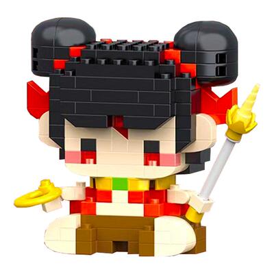 哪吒敖丙拼装积木玩具摆件