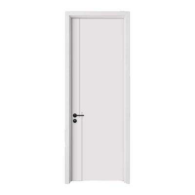 美心木门烤漆实木复合简约套装门