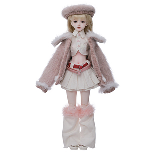 正版六分bjd6分娃娃美柯换装娃娃千金制服sd潮玩树脂关节可动玩偶