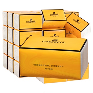 植护家用抽纸餐巾纸巾面巾卫生纸抽实惠装可悬挂式加厚大包号整箱