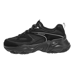 Skechers斯凯奇2024冬女鞋厚底老爹鞋运动鞋 150522/BBK