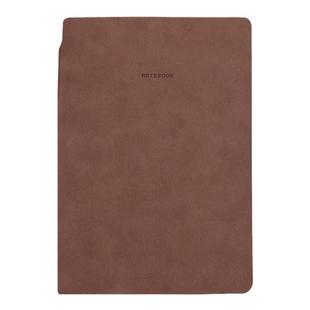 博文2520-1/1820-1缺口软皮本可插笔B5/A5羊巴皮笔记本商务办公皮本文具 会议记录本 学生日记本子可定制logo