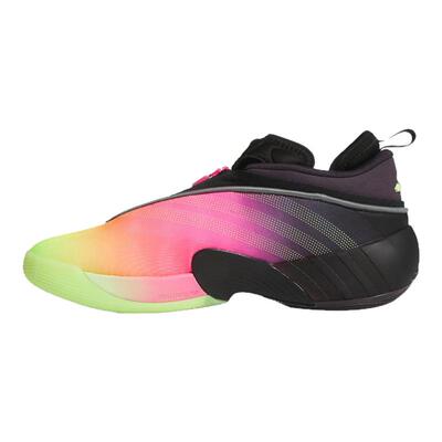 上尚体育 adidas DON Issue 7 Camp 黑粉 耐磨低帮 篮球鞋 JR7697