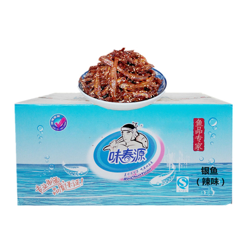 香辣小鱼干银鱼麻辣小鱼干味春源
