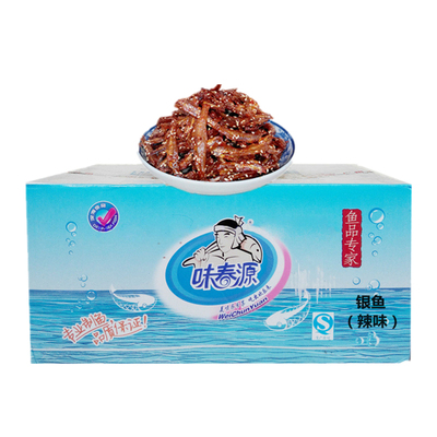 香辣小鱼干银鱼麻辣小鱼干味春源