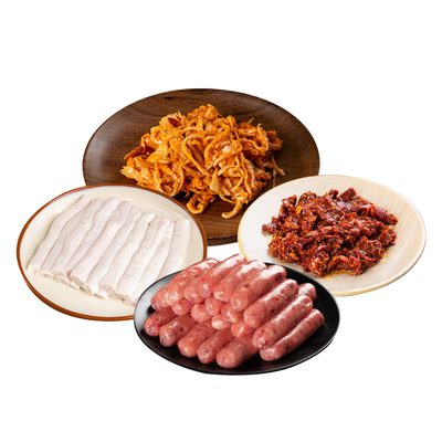 齐函杨佳烤肉伴侣烧烤店同款食材
