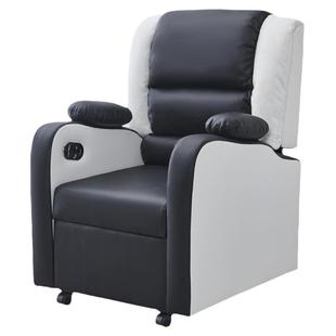 简约科技布靠背调节平躺家用休闲透气电竞单人沙发网咖吧电脑座椅