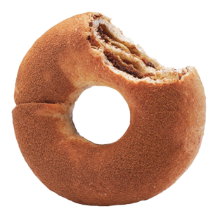 奈时肉桂苹果贝果-冬日暖身下午茶小麦全麦面包健康好吃营养代餐