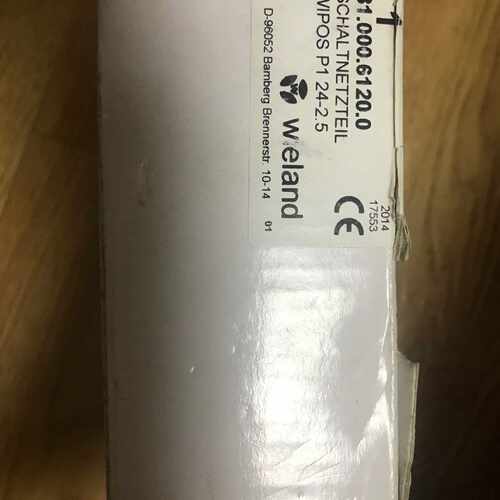 议价原装德国Wieland威琅WIPOS P1 24-2.5开关电源81.000.6120.0