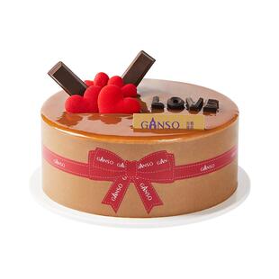 元祖浓情蜜意法式慕斯巧克力蛋糕七夕情人节甜品糕点全国同城配送