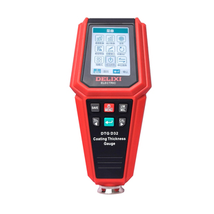 德力西车漆面中文涂层测厚仪高精镀锌层测量仪厚度喷粉喷塑检测仪