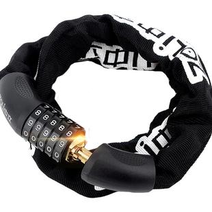 中立链条锁密码自行车防盗锁山地车电动车锁摩托车锁大门锁链子锁