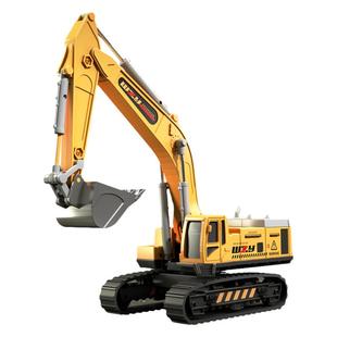 淘嘟嘟儿童合金挖掘机玩具工程车套装挖土机模型男童2-3岁4礼盒装