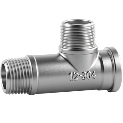 4分304不锈钢三通接头配件大全