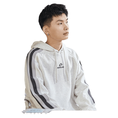 新款百搭男式卫衣唐狮