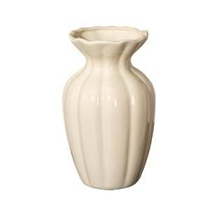 陶瓷花瓶高级感复古白色法式美式摆件客厅插花干花鲜花奶油风装饰