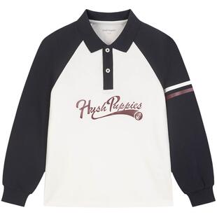 暇步士童装男童长袖T恤春秋新品宝宝学院风polo衫儿童运动打底衫