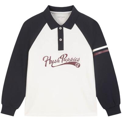 暇步士男童长袖polo衫儿童T恤