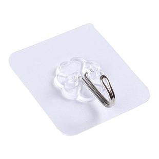 强力无痕粘钩免打孔透明挂钩承重强墙壁贴胶挂钩实用性强粘钩