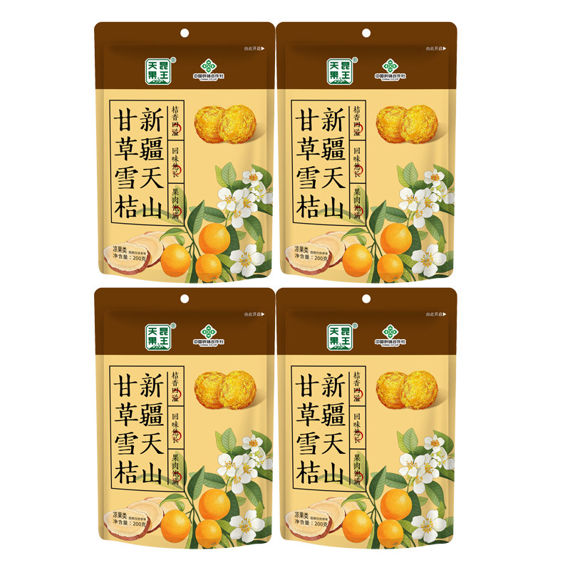 天昆果王新疆天山甘草雪桔