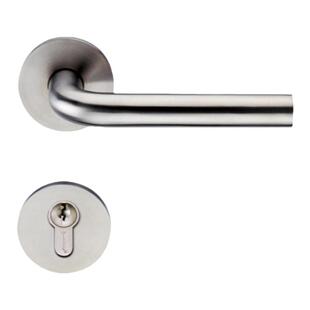 雅洁分体门锁家用通用型卧室房间办公室双舌不锈钢门锁S2101