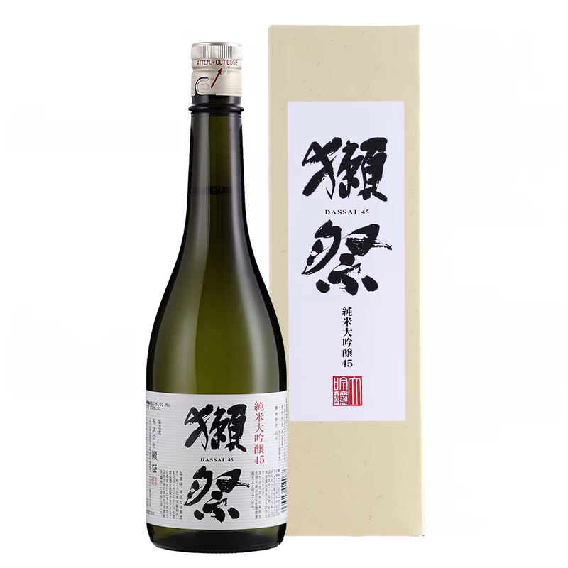 日本獭祭45清酒720ml山田锦纯米大吟酿濑祭四割五分1.8升