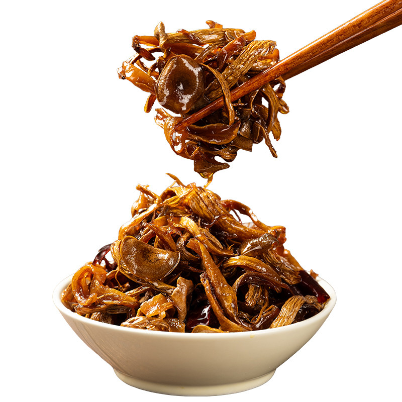 云南特产油鸡枞菌小吃零食下饭菜