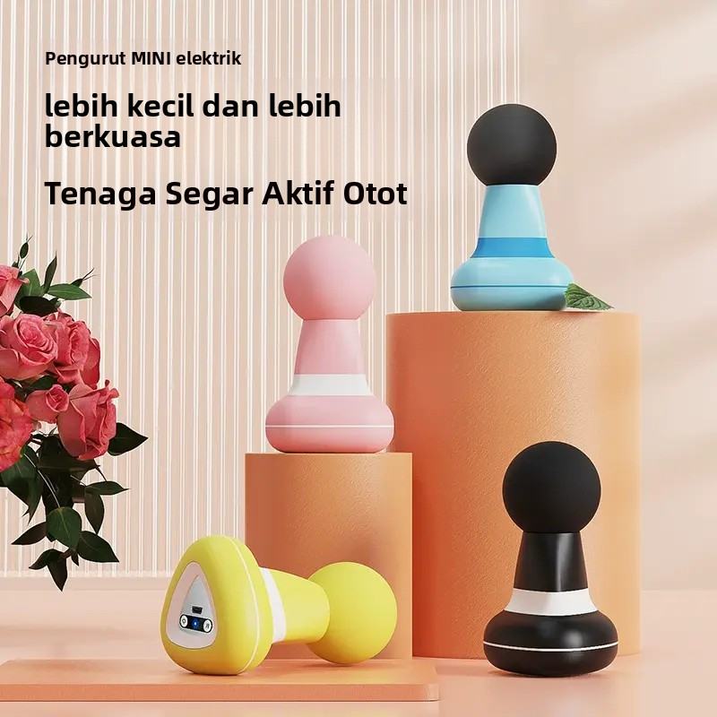 筋膜枪迷你电动肌肉放松按摩器多功能颈膜机仪家用mini健身经膜抢